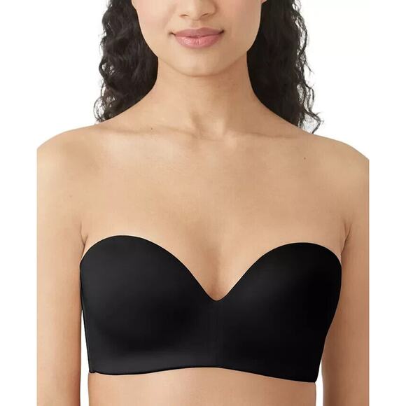 b.tempt’d Black Future Foundation Wire Free Strapless Bra Size 36D - Picture 1 of 6